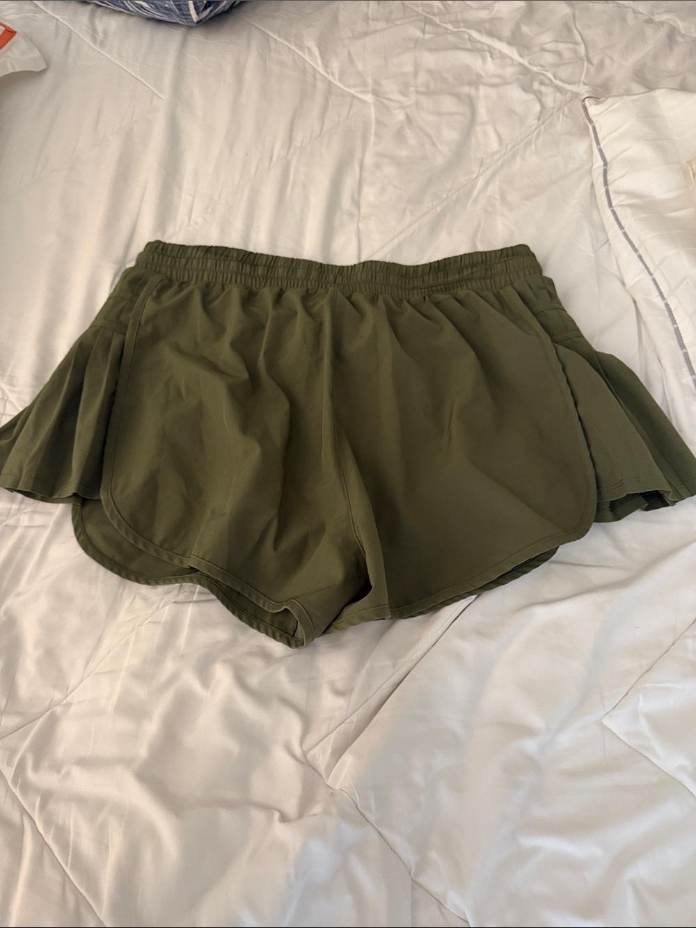 JoyLab Olive Athletic Drawstring Shorts - Picture 3 of 3